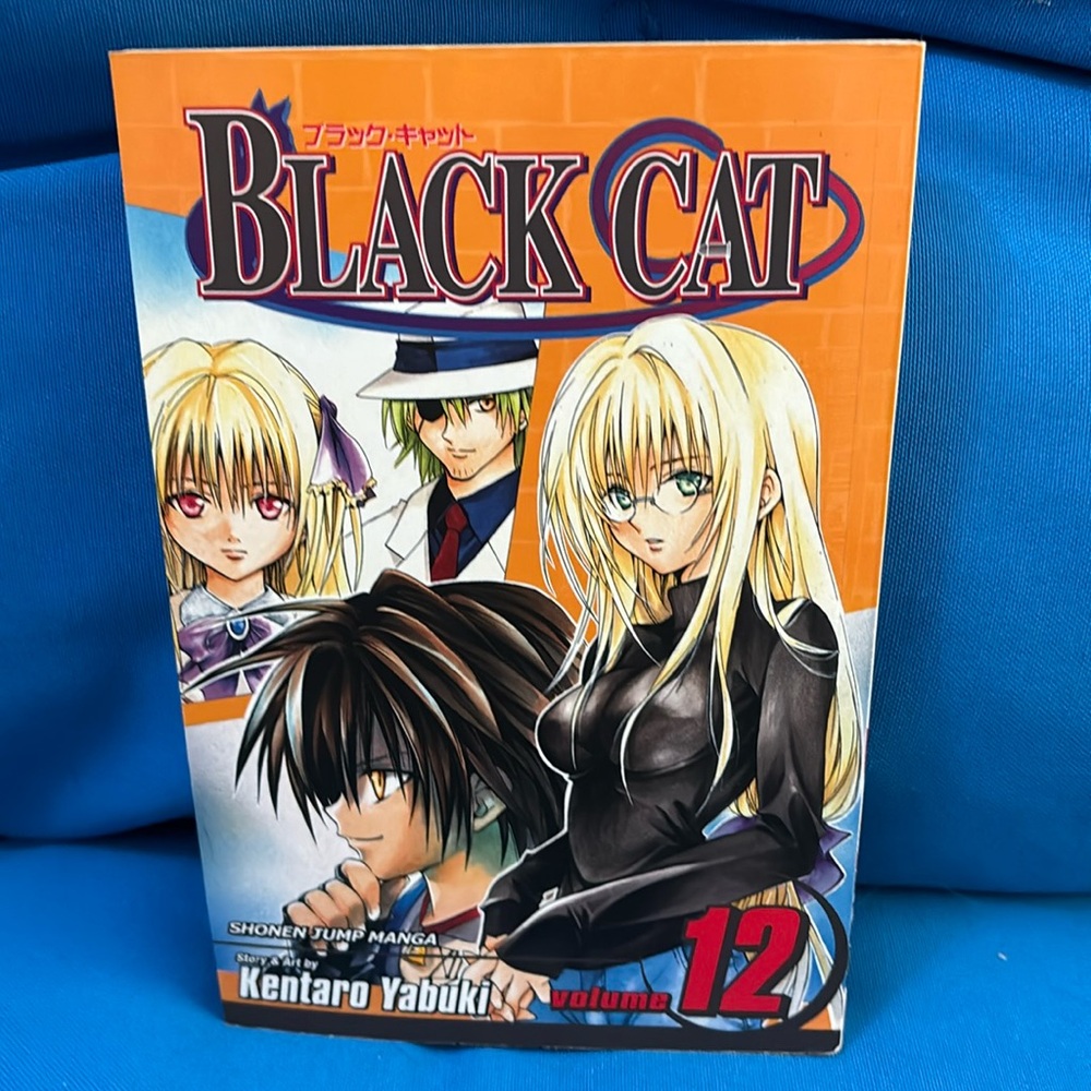 Black Cat Comic Volume 12 By Kentaro Yabuki ShonenJumpManga RatedT+ForOlderTeens